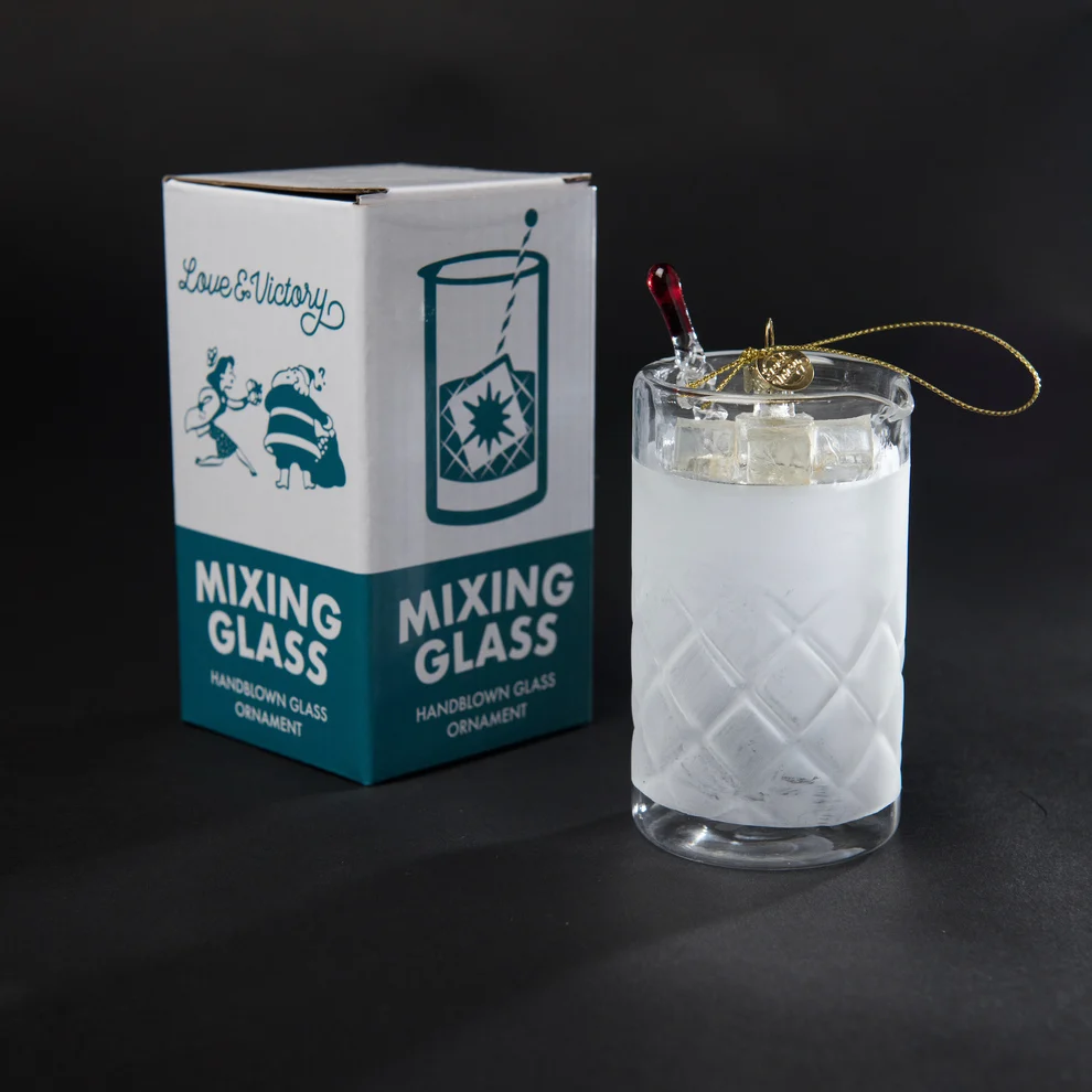 Mixing Glass Ornament