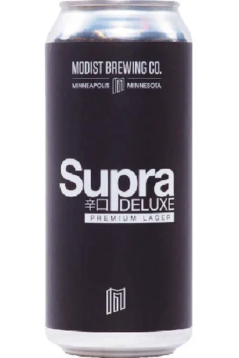 Modist Supra Deluxe Premium Japanese Style Lager 4pk 16oz cans