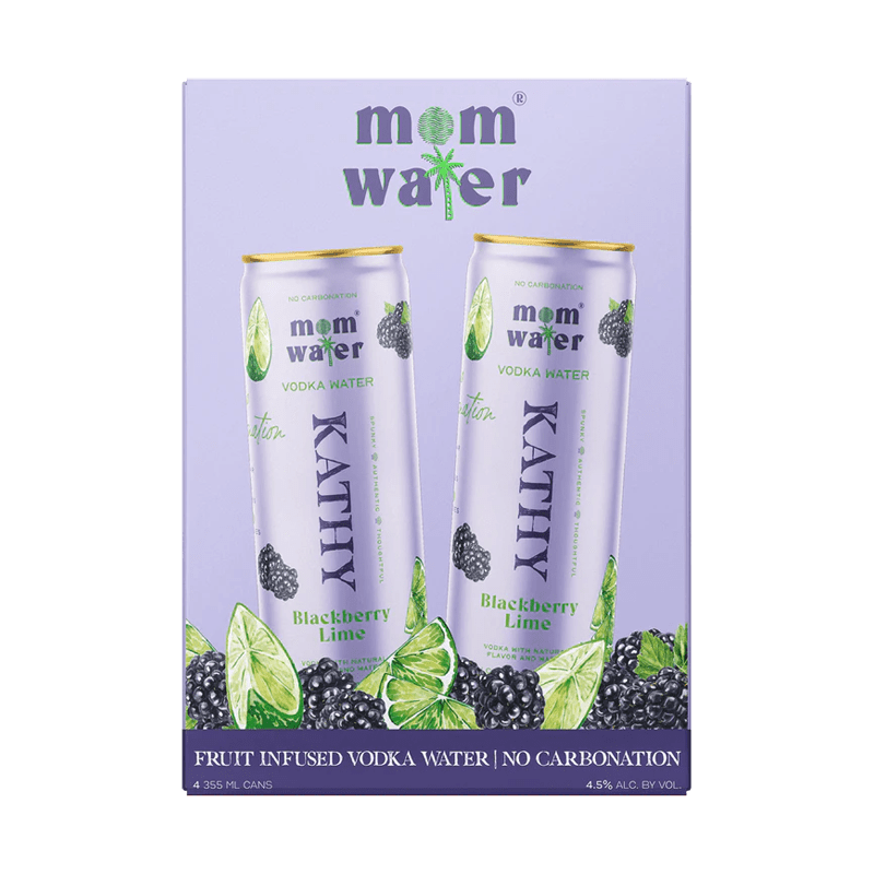 Mom Water Kathy - Blackberry Lime 12.oz 4 Pack