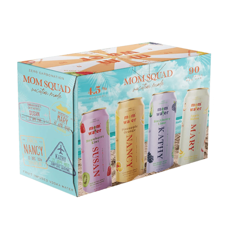 Mom Water Vacation Mode - Variety Pack Cocktails 12.oz