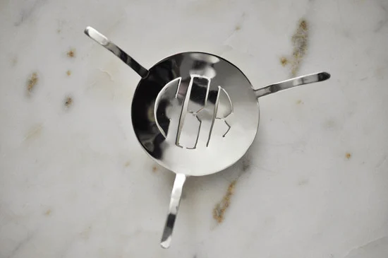 Monogram Absinthe Grille by Kirk Burkett, Sterling Silver