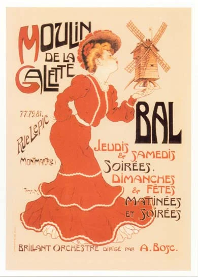 Moulin de la Galette Bal Magnet
