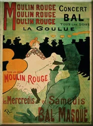 Moulin Rouge(Bal La Goule) Magnet