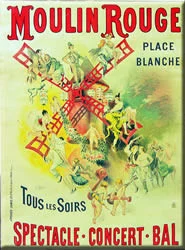 Moulin Rouge Place Blanche Magnet
