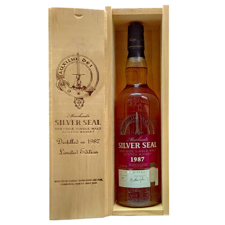 Muirhead's Silver Seal 1987 Limited Edition Speyside Single Malt Scotch Whiskey - 750ml