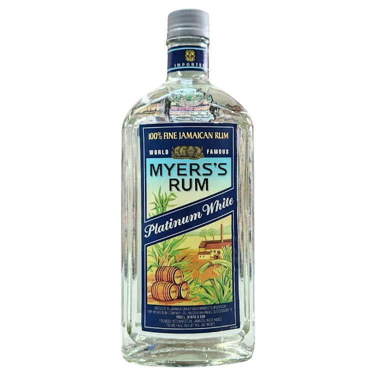 Myers Platinum White Jamaican Rum - 750ml