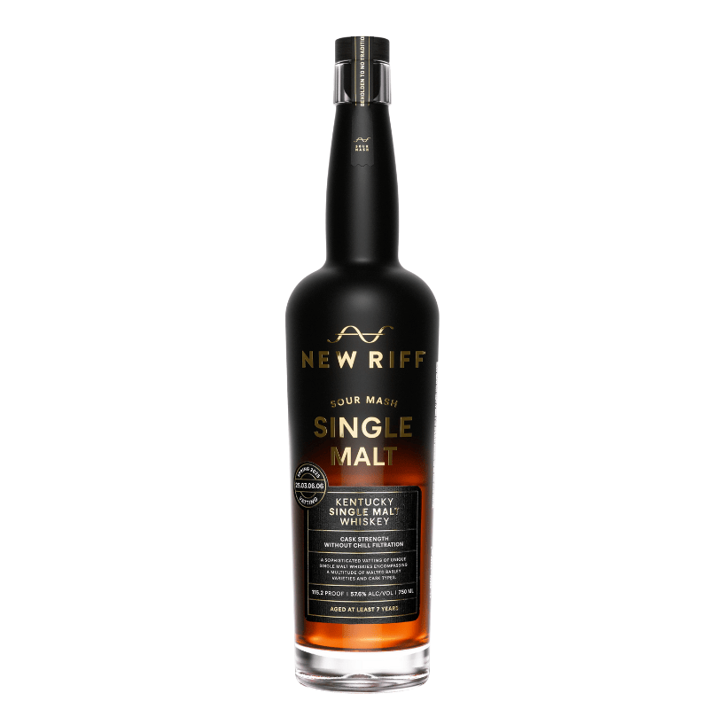 New Riff Sour Mash Kentucky Single Malt Whiskey 750ml