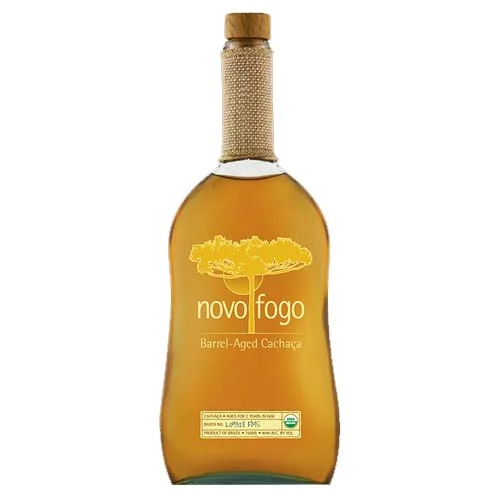 Novo Fogo Barrel-Aged Gold Cachaca