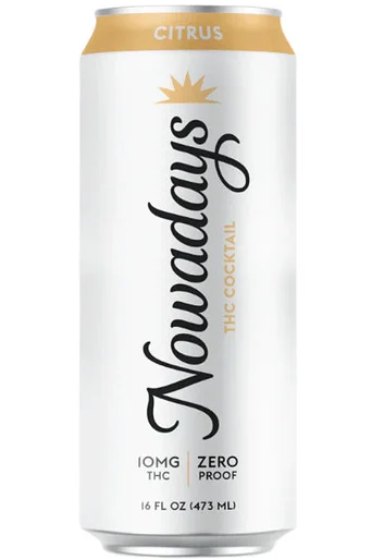 Nowadays Citrus THC Cocktail 10mg THC 6pk 16oz cans