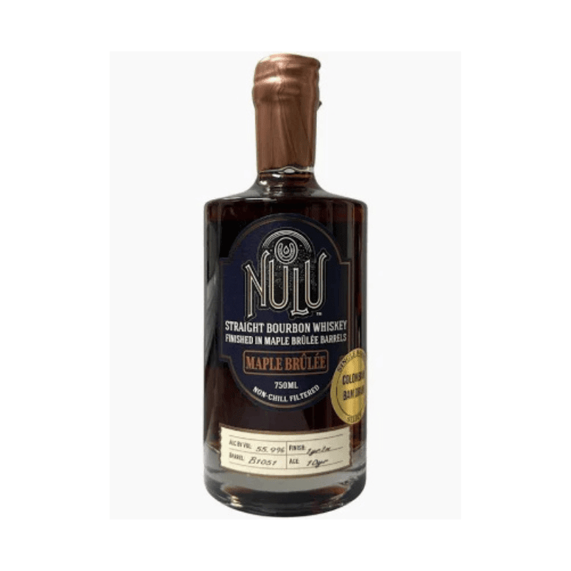 Nulu Maple Burlee 10 Year Bourbon 750mL