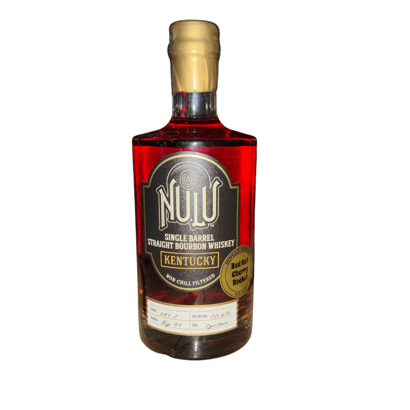 Nulu Single Barrel Straight Bourbon "Red Hot Cherry Rocket" Barrel KY91 750mL
