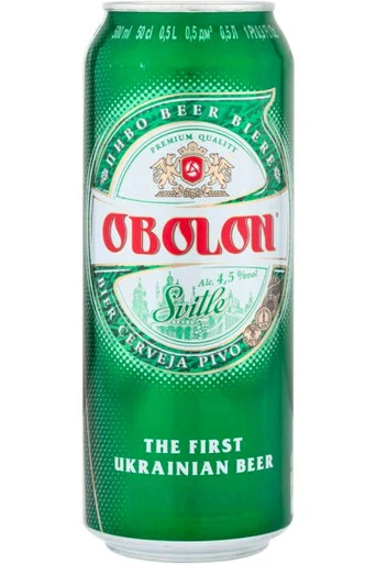Obolon Ukranian Lager 4pk 500ml cans