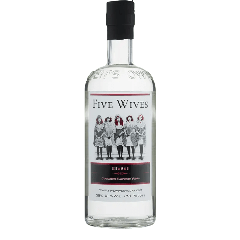 Ogden's Own Distillery Five Wives Sinful Cinnamon Vodka 750ml