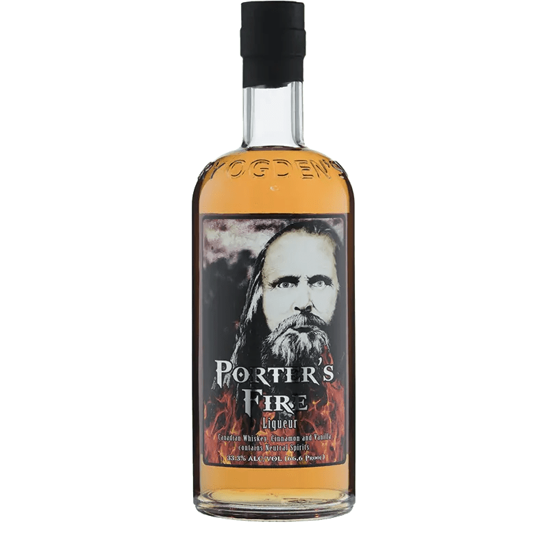 Ogden's Own Distillery Porter's Fire Whiskey 750ml