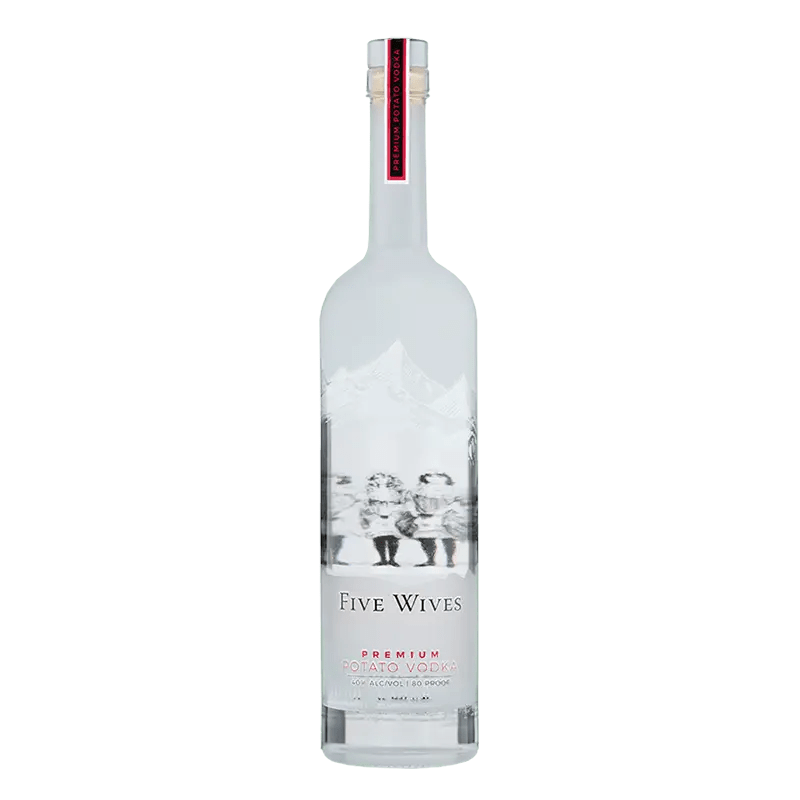 Ogden's Own Five Wives Premium Potato Vodka 750ml