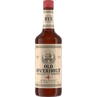 Old Overholt 4 Year Old Straight Rye Whiskey 750ml