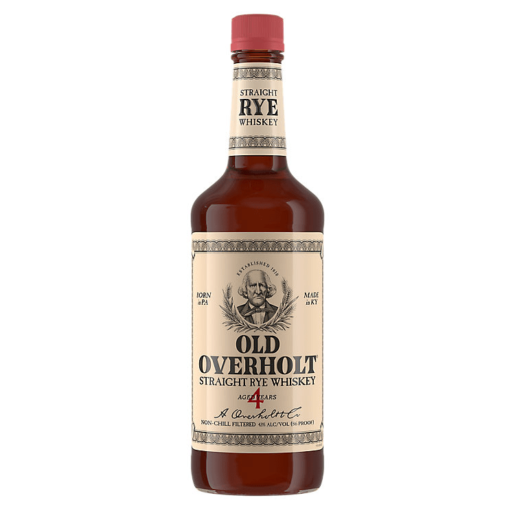 Old Overholt Straight Rye Whiskey 4 Yr 750ml