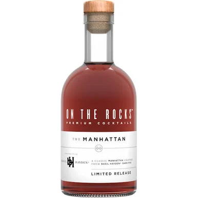 On The Rocks Basil Hayden The Manhattan Ready-To-Drink Cocktail 375ml