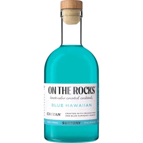 On The Rocks The Blue Hawaiian 375ml