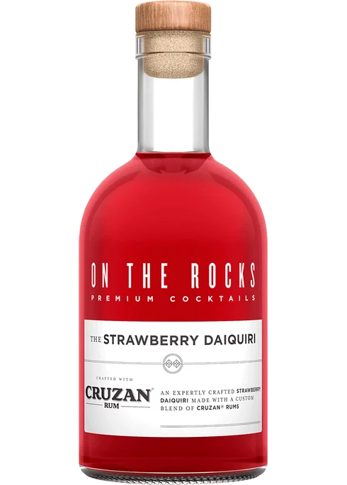 On The Rocks Strawberry Daiquiri 375ml