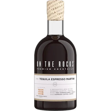 On The Rocks Tres Generaciones Tequila The Tequila Espresso Martini Ready-To-Drink Cocktail 375ml