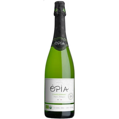 Opia Alcohol Free Organic Sparkling Chardonnay NV (France)