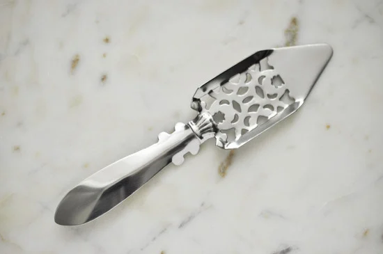 Ornate Stained Glass Window Absinthe Spoon