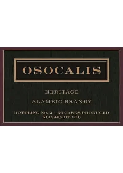 Osocalis Heritage Brandy 750ML