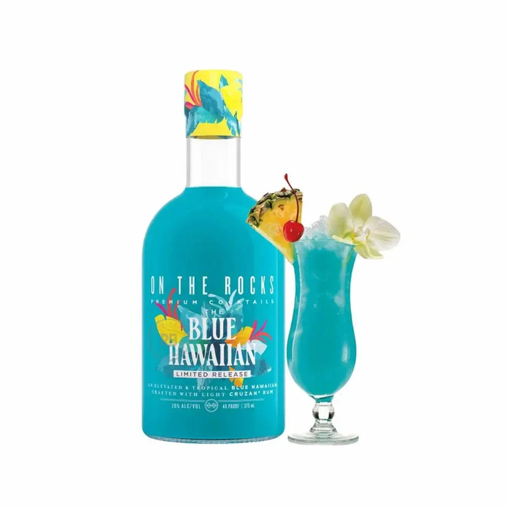 OTR On the Rocks Blue Hawaiian 375ml