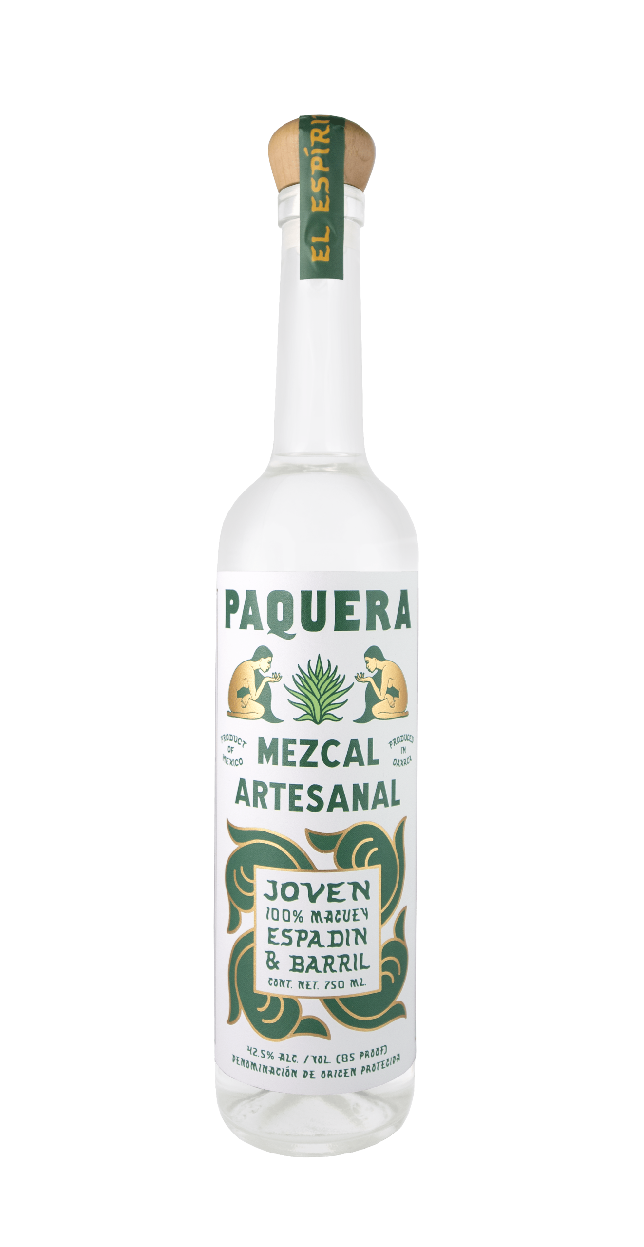 Paquera Mezcal 80% Espadin/20% Barril