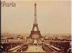 Paris B&W Magnet