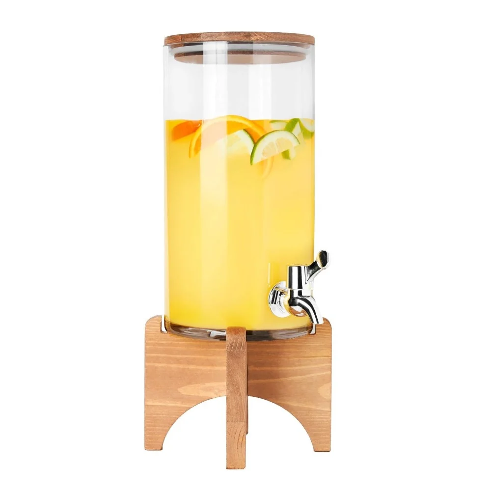 Patio Glass Drink Dispenser 3L