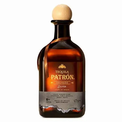 Patron Tequila Ahumado Silver 100% Puro de Agave 82 Proof 750ml