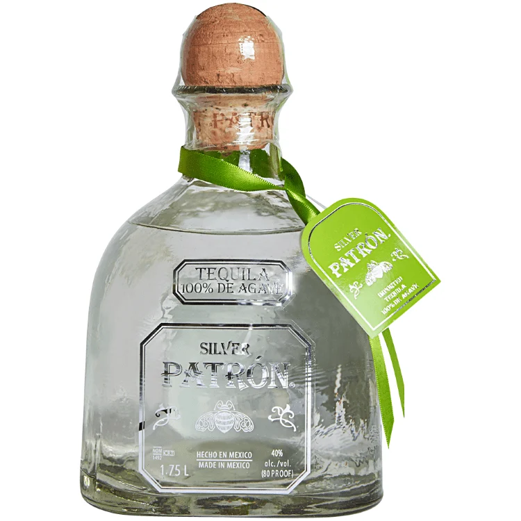 PATRON TEQUILA SILVER 1.75L