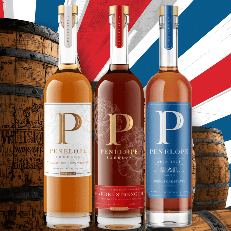 Penelope Red White and Blue Bourbon Bundle 750ml