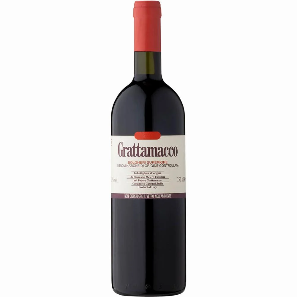 Podere Grattamacco Bolgheri Superiore 2021 750ml