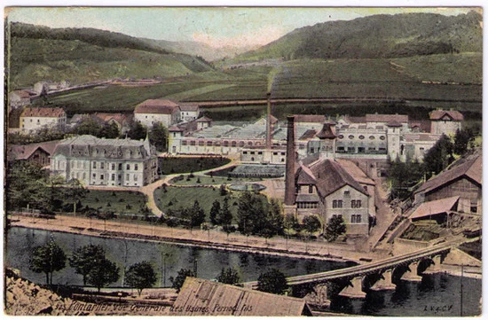 Pontarlier - Pernod Fils Factory Postcard 46053