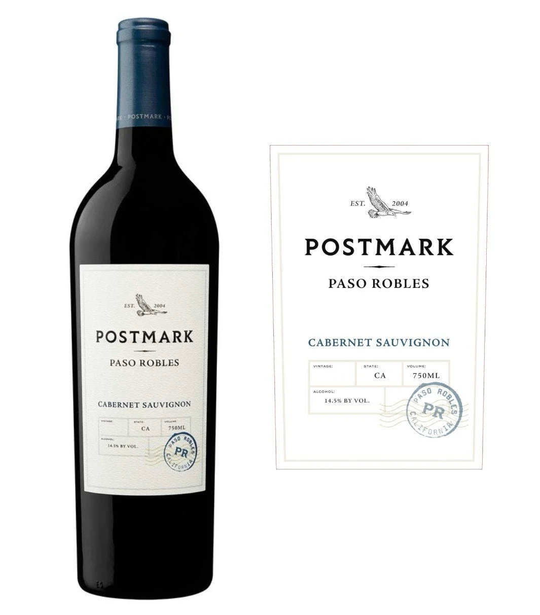 Postmark Paso Robles Cabernet Sauvignon 2023 (750 ml)