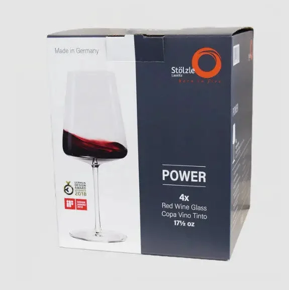Power Red Wine Glass 17 1⁄2 oz. - Set of 6