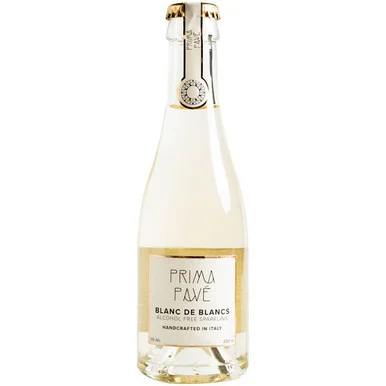 Prima Pave Alcohol Free Sparkling Blanc de Blancs NV (Italy) 200ml