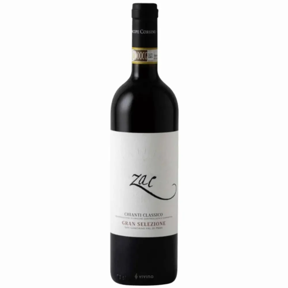 Principe Corsini Le Corti Zac Chianti Classico Gran Selezione Organic 2018 750ml