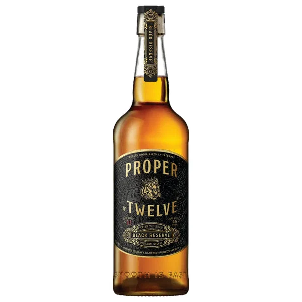 Proper No. Twelve Black Reserve Irish Whiskey