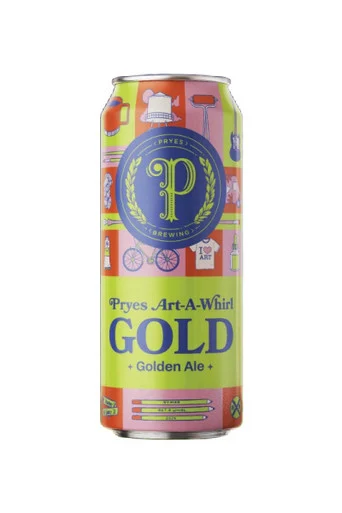 Pryes Art-A-Whirl Gold Golden Ale 4pk 16oz cans
