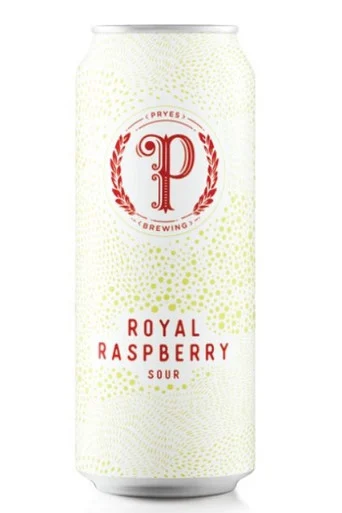 Pryes Royal Raspberry 4pk 16oz cans