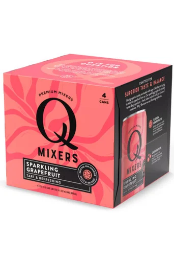 Q Mixers Sparkling Grapefruit 4pk cans