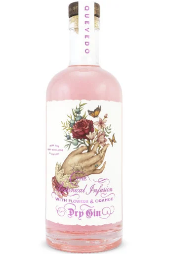 Quevedo The Botanical Infusion with Flowers and Orange Dry Gin