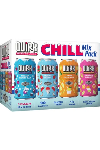 Quirk Hard Seltzer Chill Mix Pack Variety 12pk 12oz cans