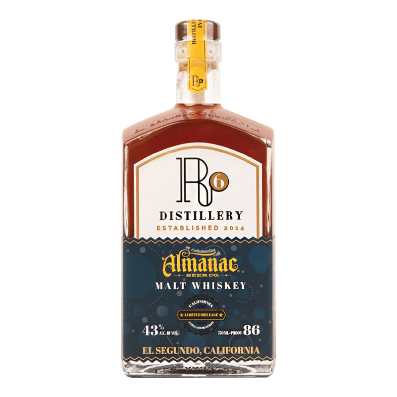 R6 Distillery + Almanac Malt Whiskey 750mL
