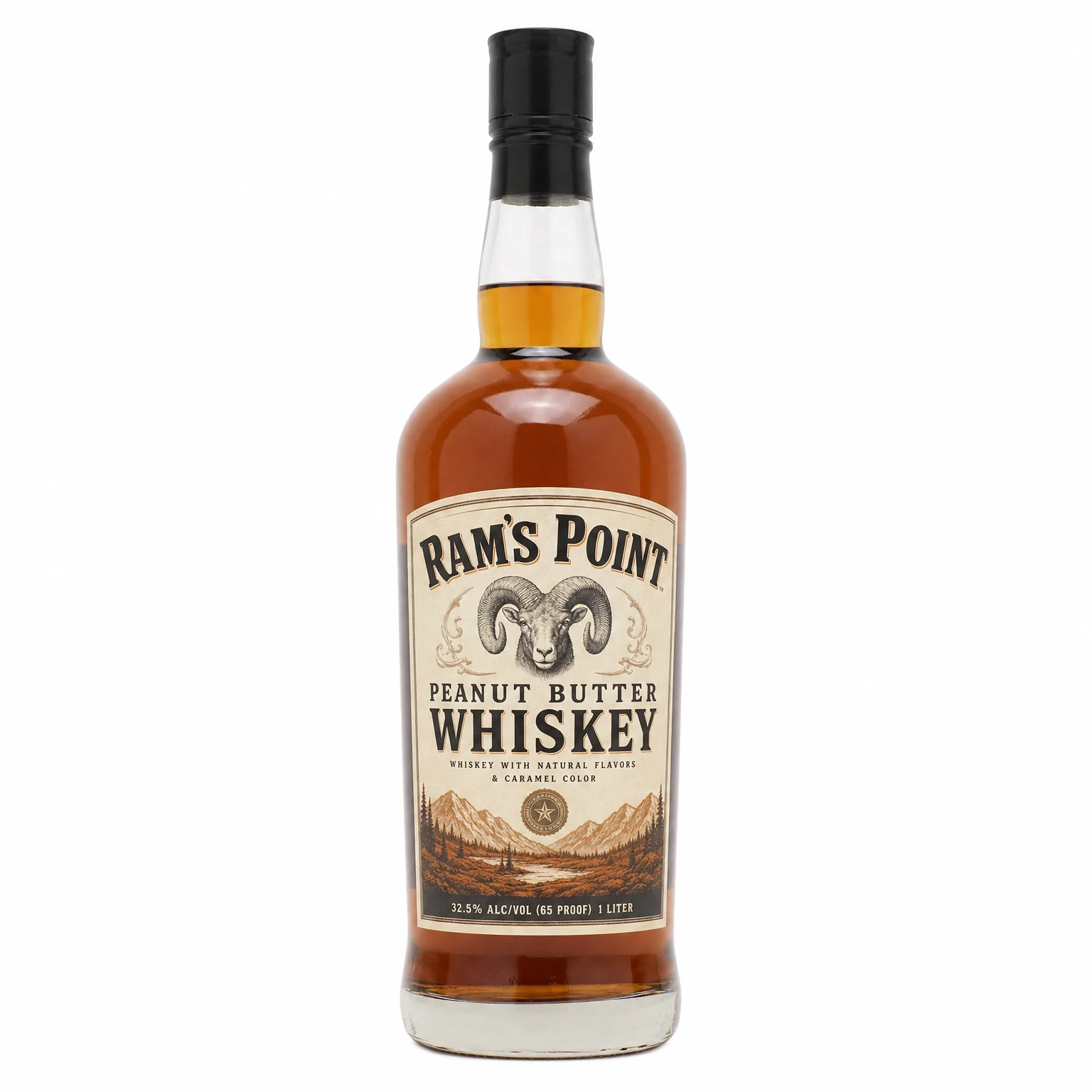 Ram's Point Peanut Butter Whiskey 1L