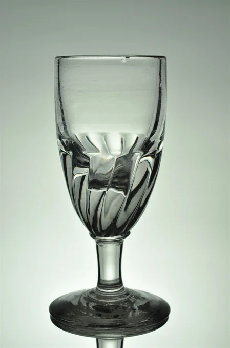 Rare Small Antique Torsade Absinthe Glass 44425
